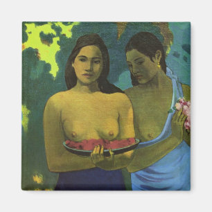 Två flickor, Paul Gauguin Magnet