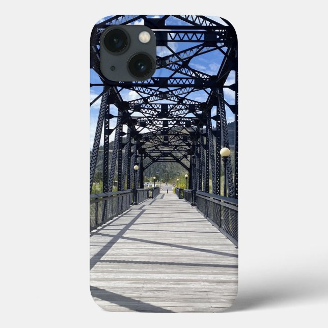 Två floder Bridge Iphone case (Baksida)