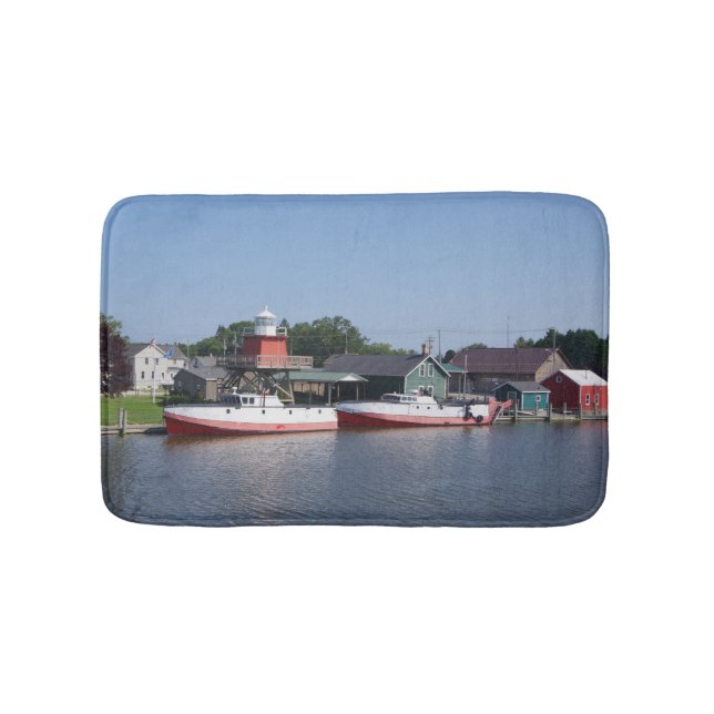 Två floder, Wisconsin-badmat Badrumsmatta (Framsidan)