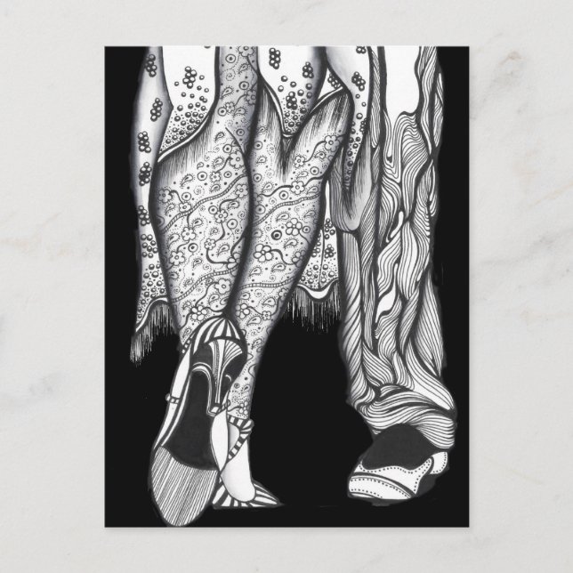 Två för Tango Vykort (Framsida)