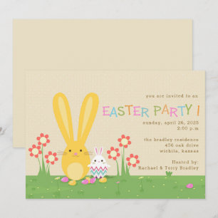 Två förbundsstater Påsk Party Inbjudningar