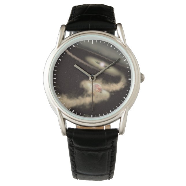 Två förklaringar från gastorgen som beskriver en u armbandsur (Framsida)