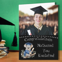 Två Foto Koala Examen Kort