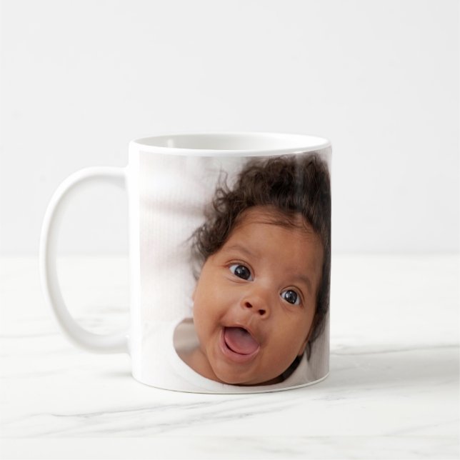 Två fotokaffe mugg (Vänster)