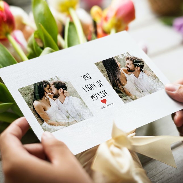 Två foton | ALLA HJÄRTANS DAG | Romantisk offert (Skapare uppladdad)