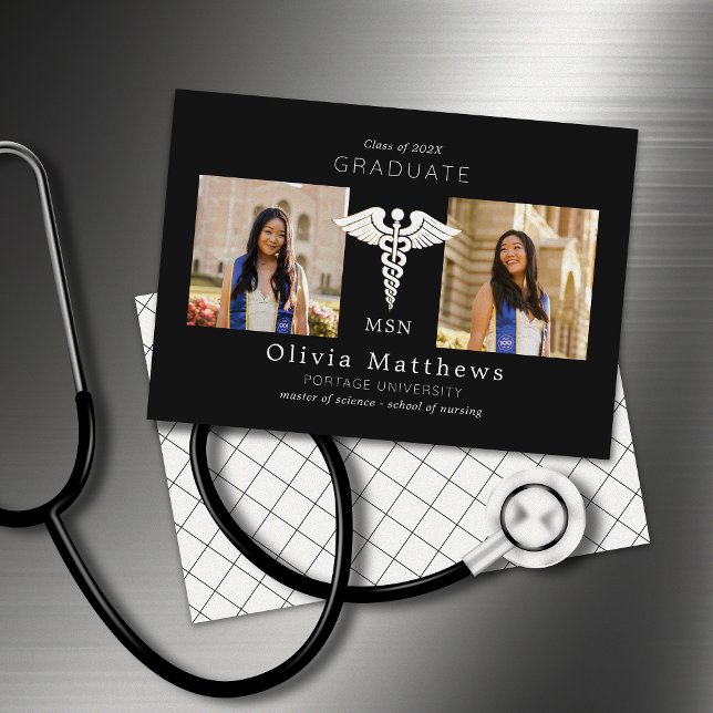 Två fotovårdande MSN svartvita insignier (Skapare uppladdad)
