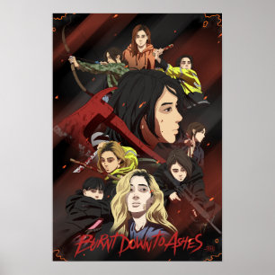 Två gånger om året bränns ner till Ashes Art Poste Poster