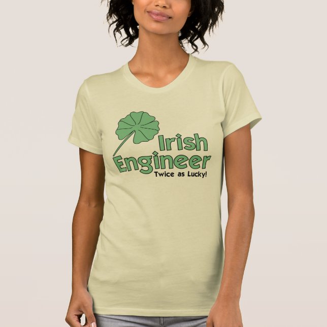 Två gånger som Lucky T-Shirt (Framsida)