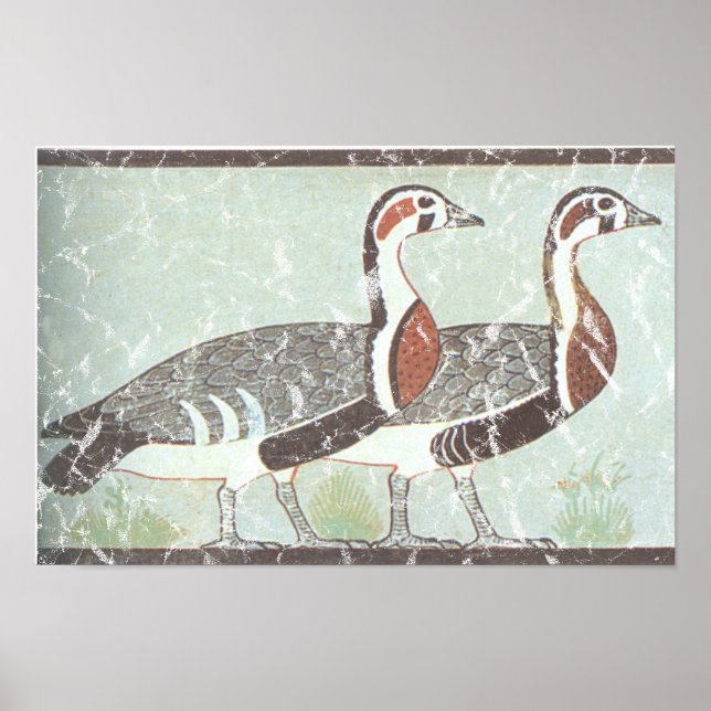Två gäss poster (Framsidan)