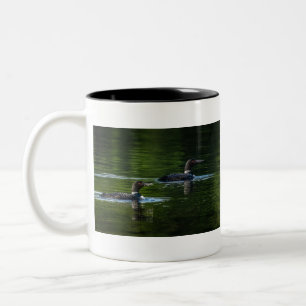 Två gemensamma lån Två-Tonad mugg