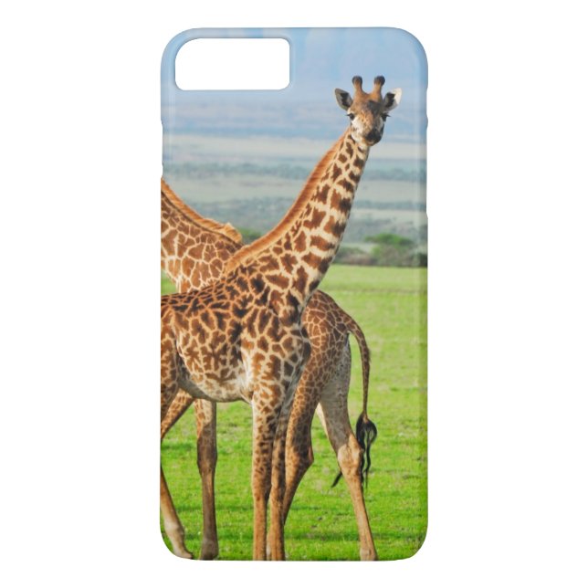 Två giraff Case-Mate iPhone skal (Baksida)