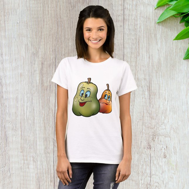 Två Glada Päron T Shirt (Skapare uppladdad)