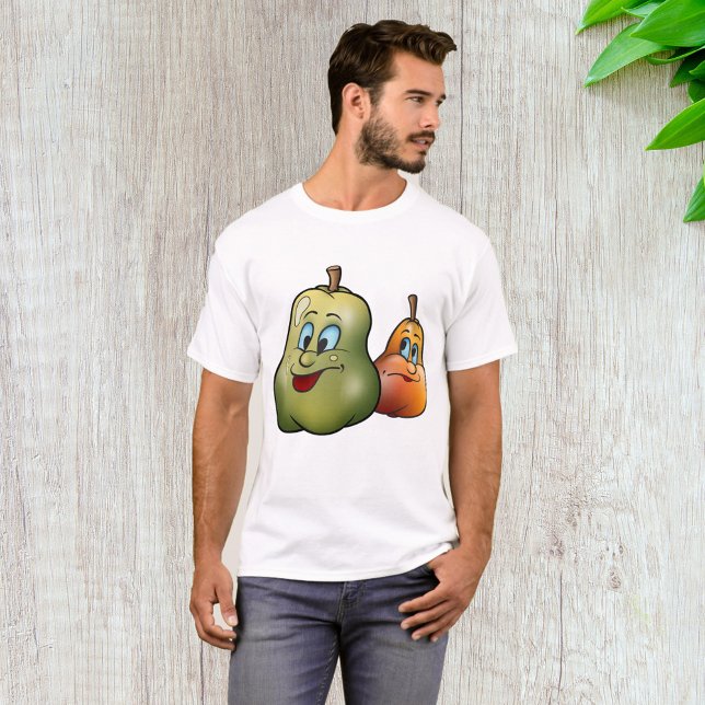 Två Glada Päron T Shirt (Skapare uppladdad)