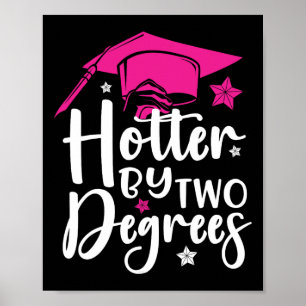 Två grader Hotter Studenten 2025 diplomatskola Poster