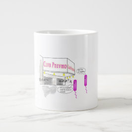 Två gram Negativare rullar in i A Pub Jumbo Mugg