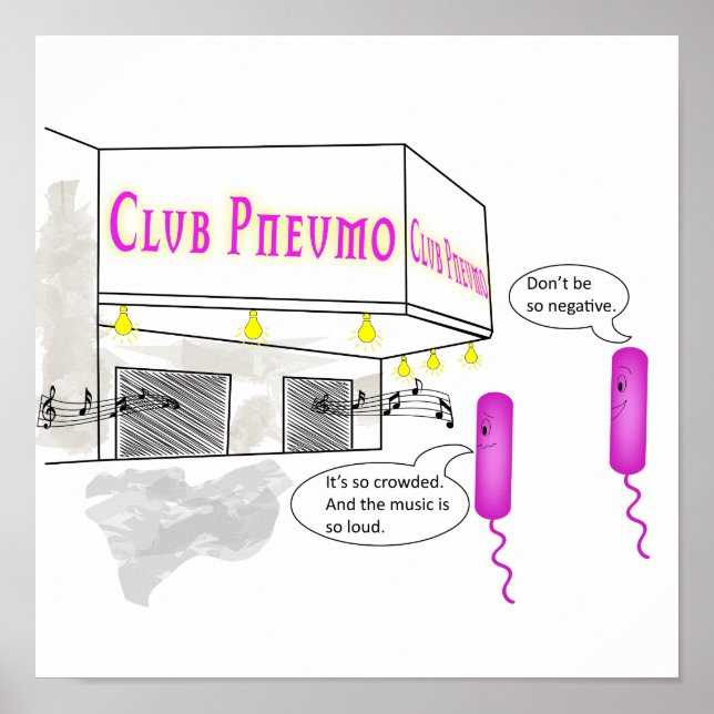 Två gramNegativa spår går in i A Pub Poster (Framsidan)