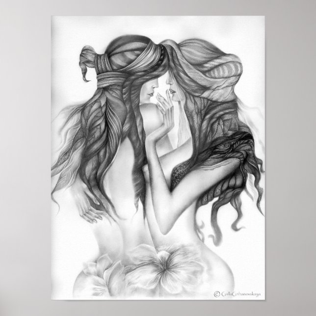 "Två granater" Poster (Framsidan)