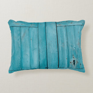 TVÅ GRÅTT WOODEN DOORS PRYDNADSKUDDE