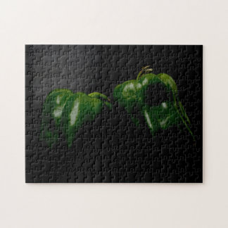 Två Gröntar paprika 11 x 14 252pc jpcna Pussel