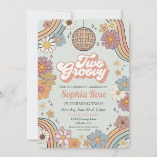 Två Groovy-Blommigtar 2-årsdag, 70-årsjubileum, in