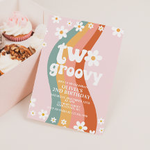 TVÅ Groovy tusenskönastjärna 2-års födelsedag