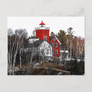 Två Harbors Lighthouse Vykort