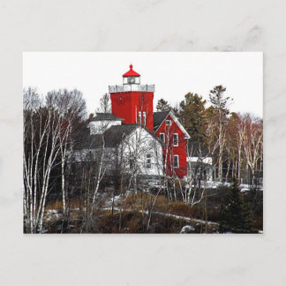 Två Harbors Lighthouse Vykort