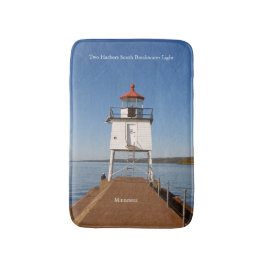 Två Harbors South Breakwater Light bathmat Badrumsmatta