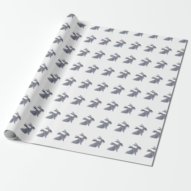 TVÅ HARES PRESENTPAPPER (Utrullad)