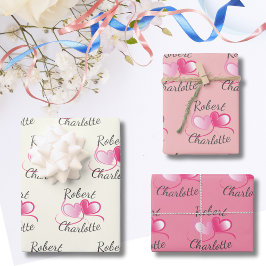 Två Hearter Möts som ett anpassade Bröllop