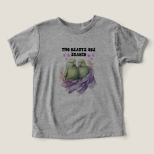 Två+Hearter+One+Gren+Småbarn+Tee T Shirt