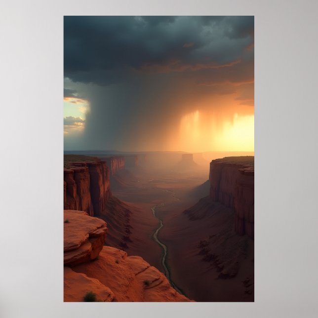 Två himlar över mesa poster (Framsidan)