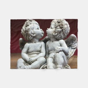 Två himmelska ängelCherubs Fleecefilt
