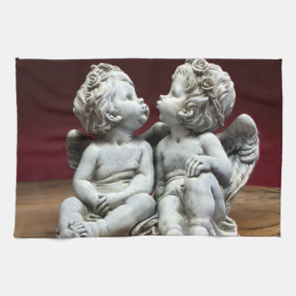 Två himmelska ängelCherubs Kökshandduk