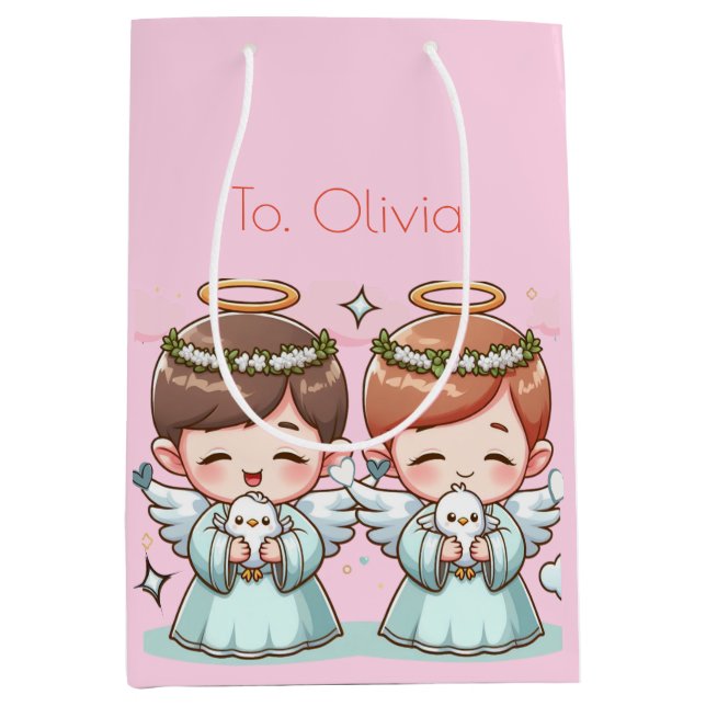 Två Himmelska guardianer (Framsidan)