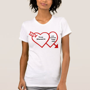 TVÅ HJÄRNOR T SHIRT