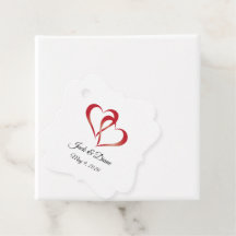 Två hjärtan ensidiga