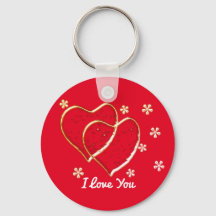 två hjärtan,romantisk bröllop.Personlig Keychai