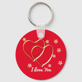 två hjärtan,romantisk bröllop.Personlig Keychai Nyckelring