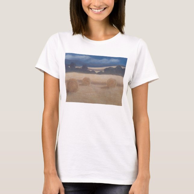 Två höbaler 2012 2 t-shirt (Framsida)