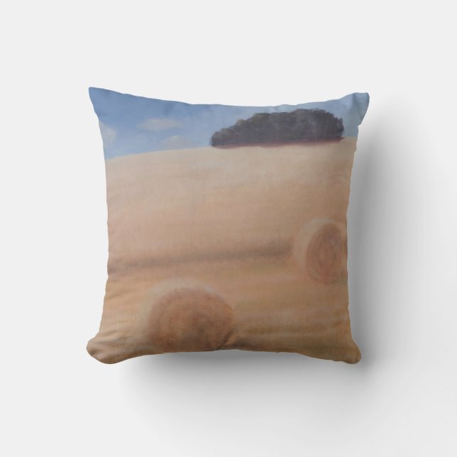 Två höbaler 2012 kudde (Framsida)