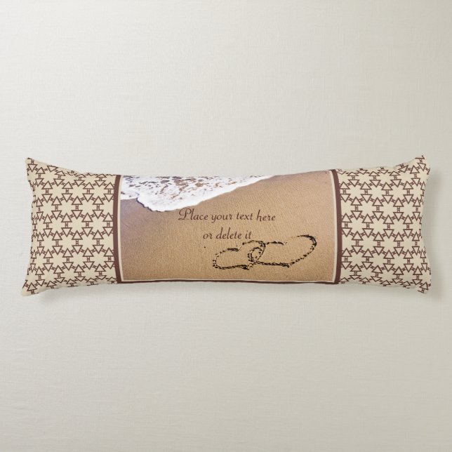 Två hörn i handkarosseriet kroppskudde (Framsidan)