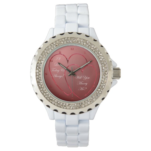 Två hörn kommer du att hedra mig armbandsur (Framsida)