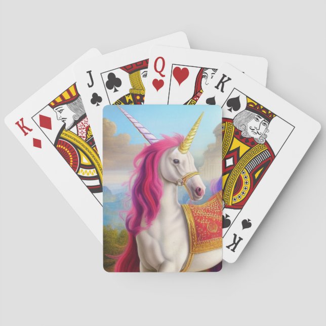 Två hornsklubber casinokort (Baksidan)