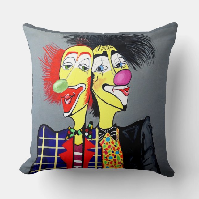 TVÅ HUVUD ÄR BÄTTRE DÄREFTER KUDDE (Framsida)