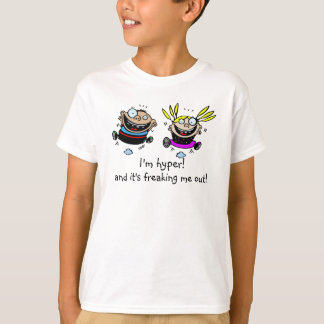 Två Hyper ungar Tee Shirt