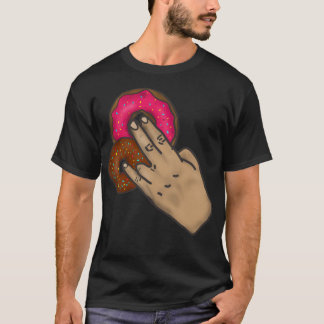Två i den rosa pinky en i den skinka astronauten t shirt
