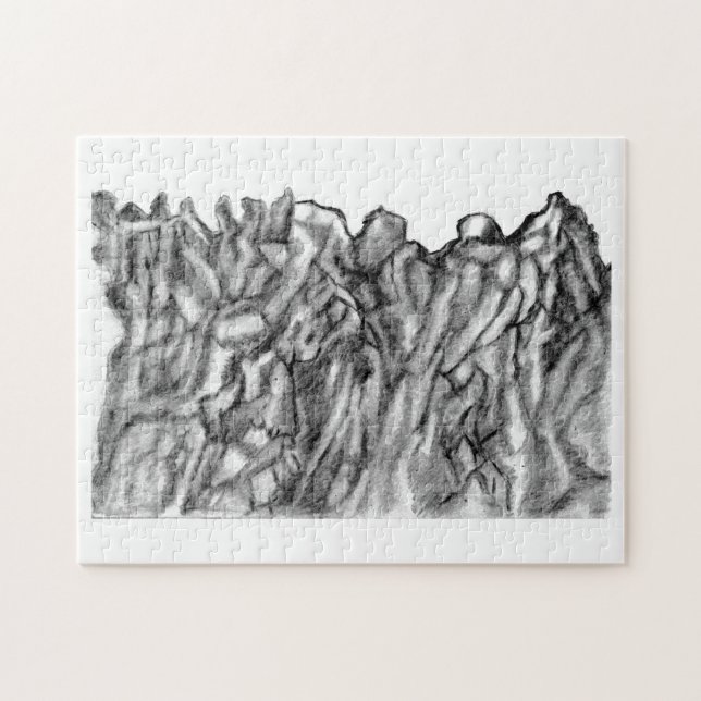 Två i en hjärntränare pussel (Horisontell)