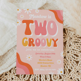 Två inbjudningar till Groovy Birthday | Groovy Bir