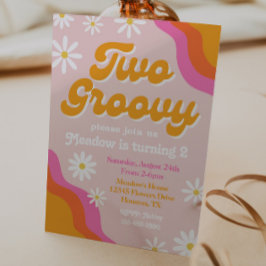 Två inbjudningar till Groovy Birthday | Groovy Bir